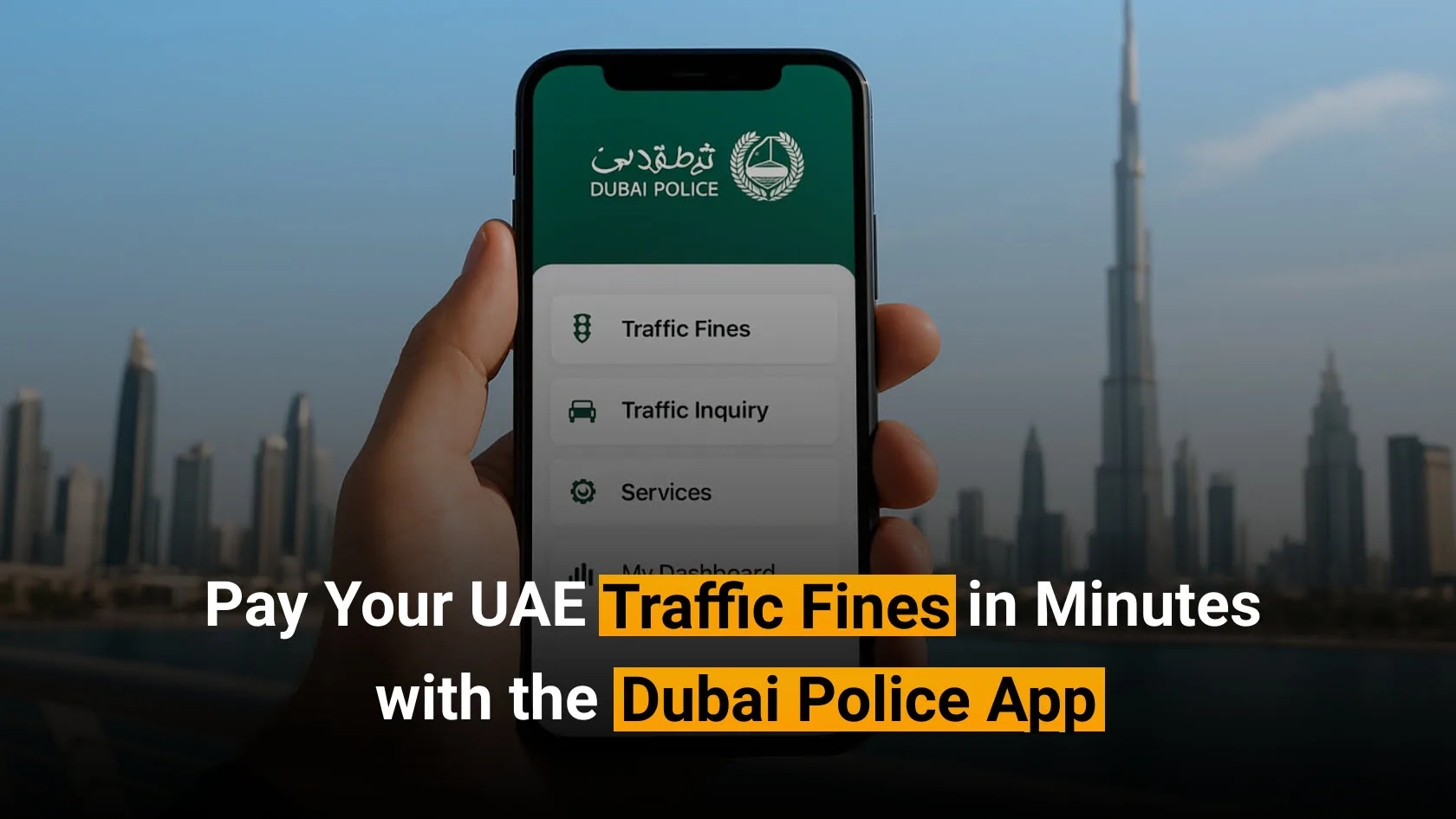 How to Pay UAE Traffic Fine with Dubai Police App – 2026