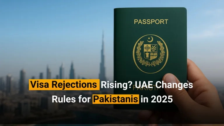 uae visa requirements for pakistani nationals