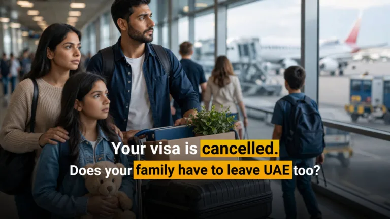 Family Visa UAE Job Loss