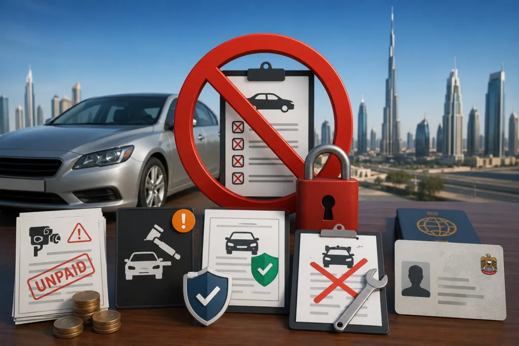 Why Vehicle Renewal Gets Blocked