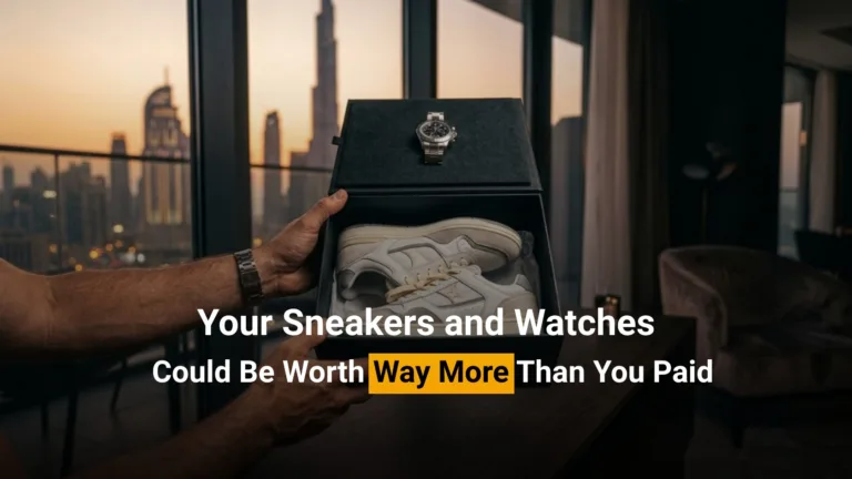 Resale value UAE - sneakers and watches worth reselling